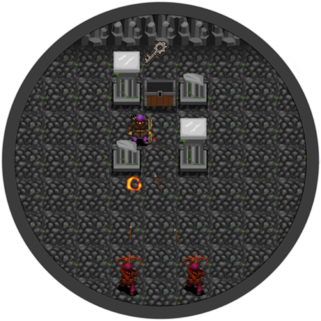 Dungeon Of Doom GameMaker screenshot