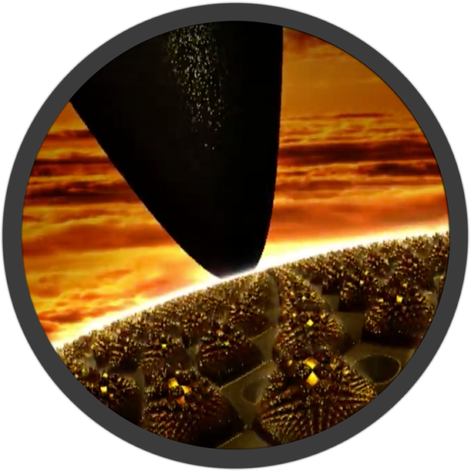 Golden Transmutation Fractal Mandelbulb